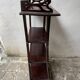 Console art nouveau period in mahogany