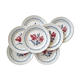 Set of 7 dessert plates Cannes de Digoin