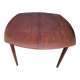 Table scandinave années 60' en palissandre
