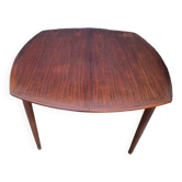 Table scandinave années 60' en palissandre