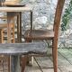 Old folding table