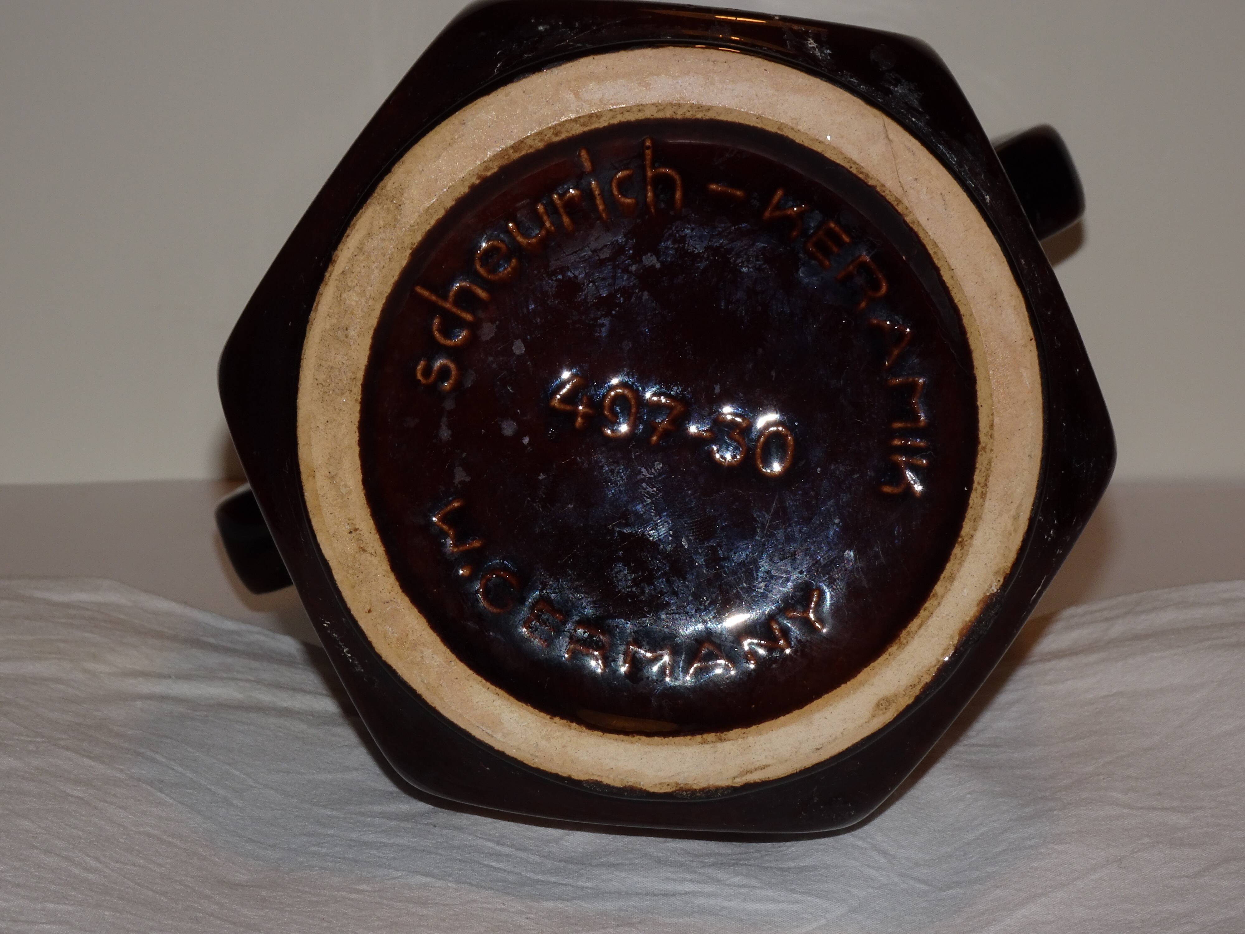 IMPORTANT VASE 1960-1970 WEST GERMANY SCHEURICH VERAMIK