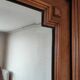 Glass cabinet one door