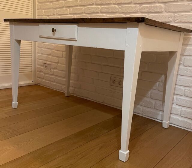 Table de ferme bois massif