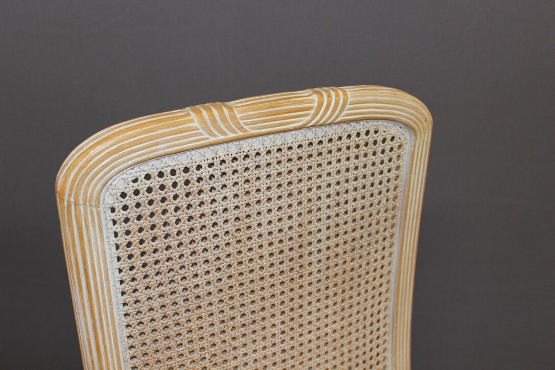 Suite de six chaises design 1980