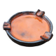 Antique Orange Sandstone Ashtray
