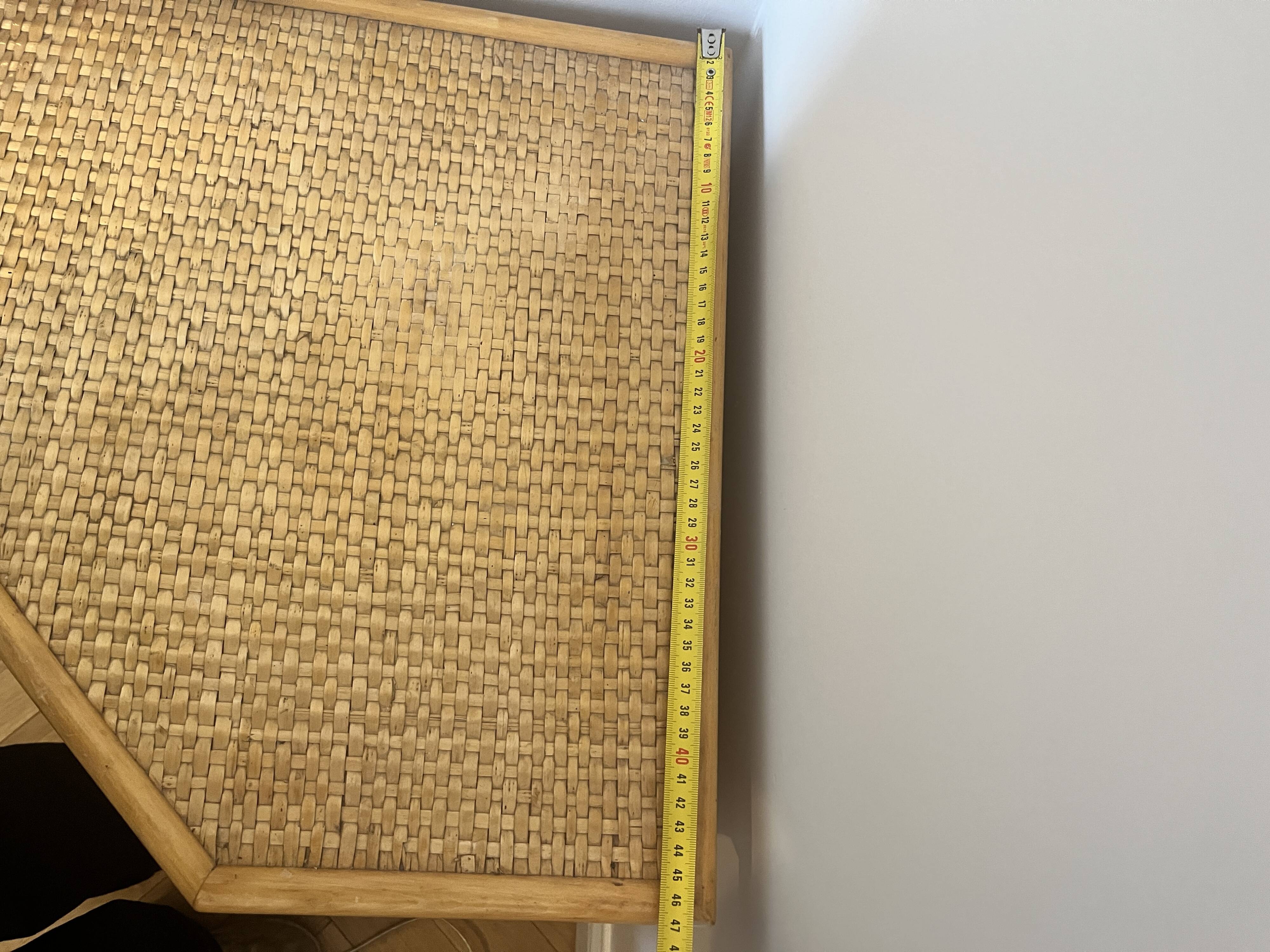 Corner rattan furniture