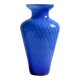 Vase bleu cobalt de Murano des années 1960