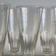 6 flûtes à champagne en verre soufflé, modèle ancien Caton de Saint Louis