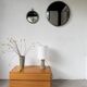 Round metal mirror 1970