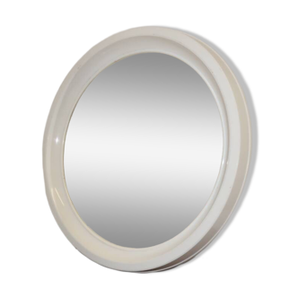 Round mirror 1970s Space Age style