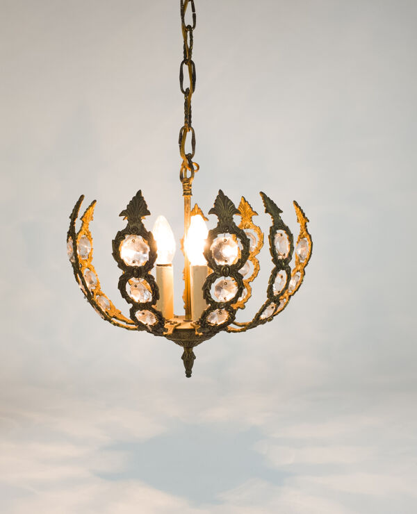 Lampe suspendue XXème siècle