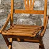 50s folding child chair