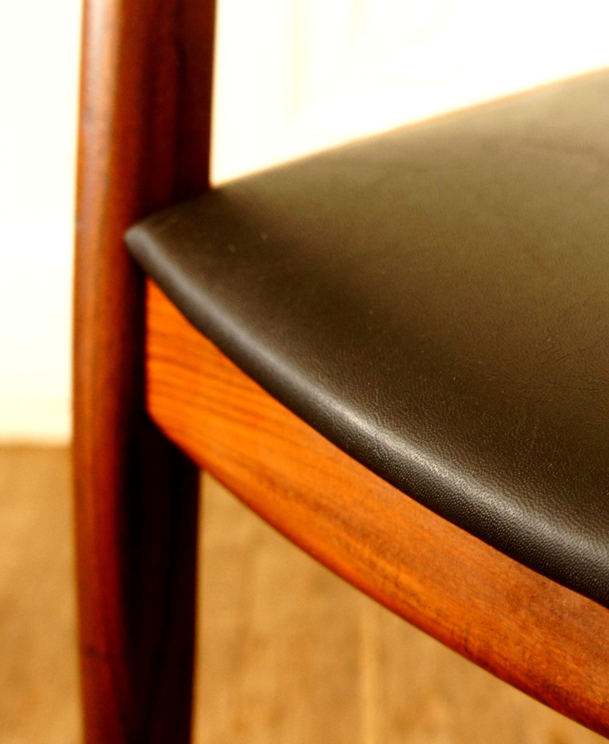 Chair in Palissandre "Gessef" Consorzio Sedie Friuli Italy 1960