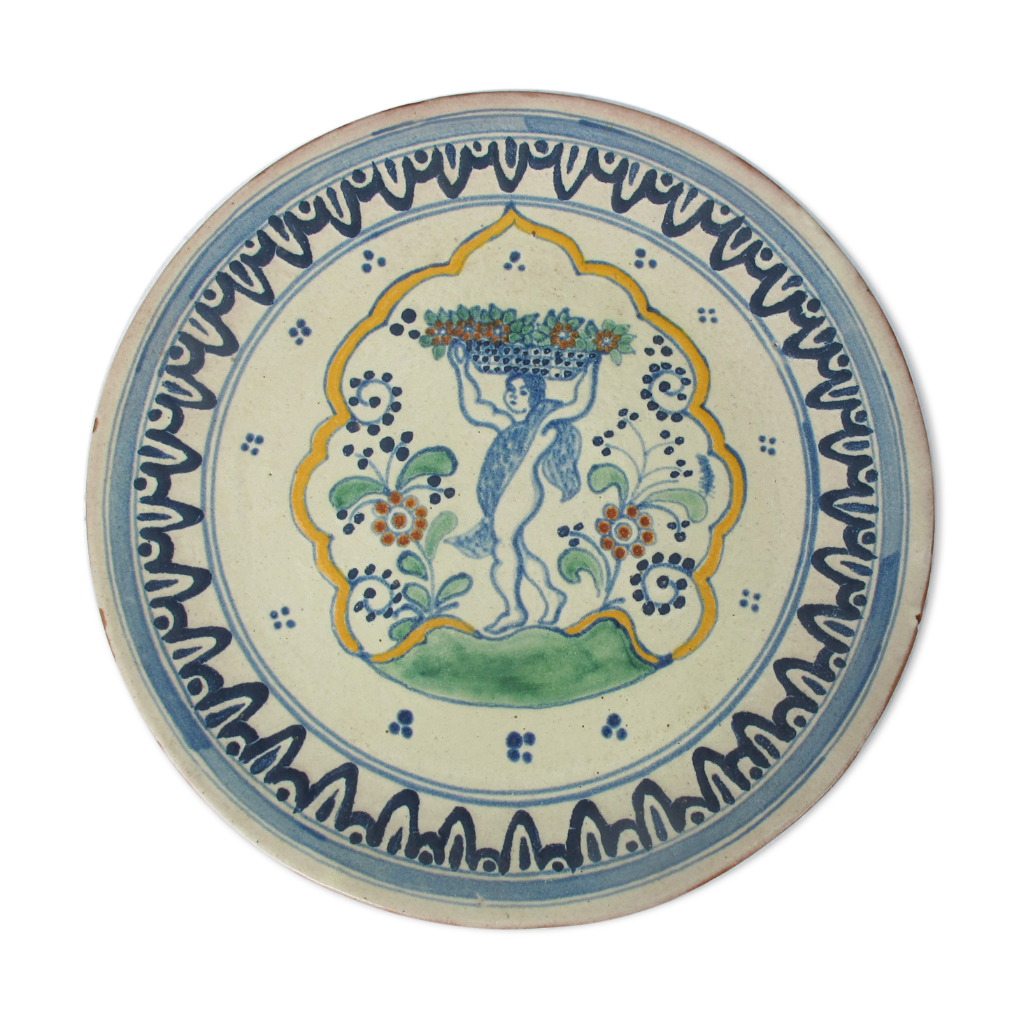 Ceramic earthenware dish