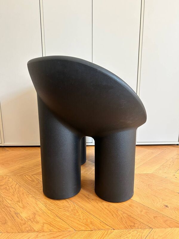 Fauteuil Poly Poly Driade Noir 2