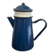 Enamelled tin coffee pot