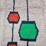 Moroccan rug in natural wool 250cmx150cm