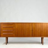 Mid-century teak sideboard WK Möbel 60s vintage