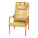 Fauteuil scandinave en skaï, Suède, 1960