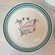 Set of 3 Earthenware Plates by Jean Lachaud HB Quimper Fishing Service
