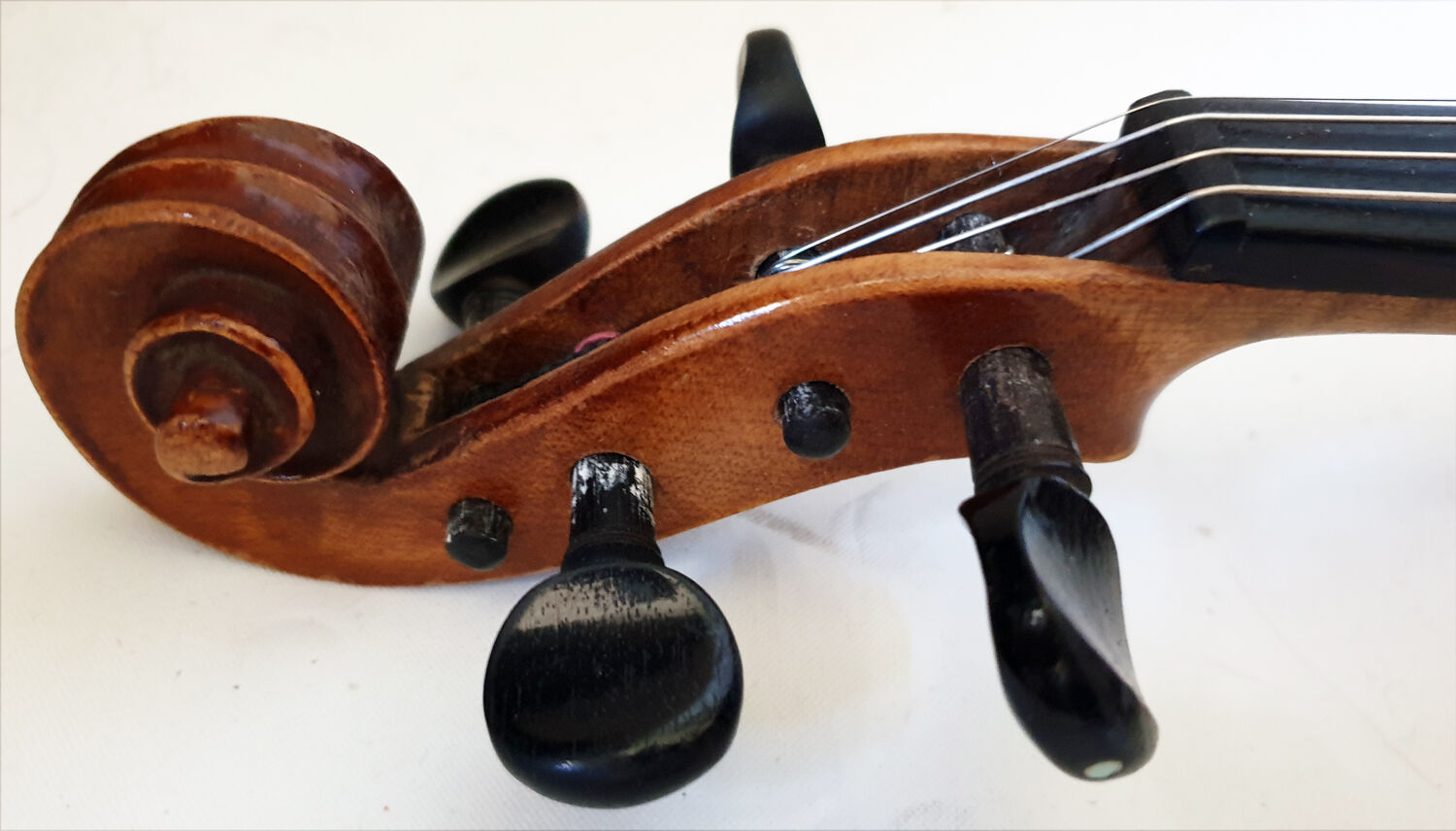 Old violin 4/4 + accessories stanislav plzdni 1920