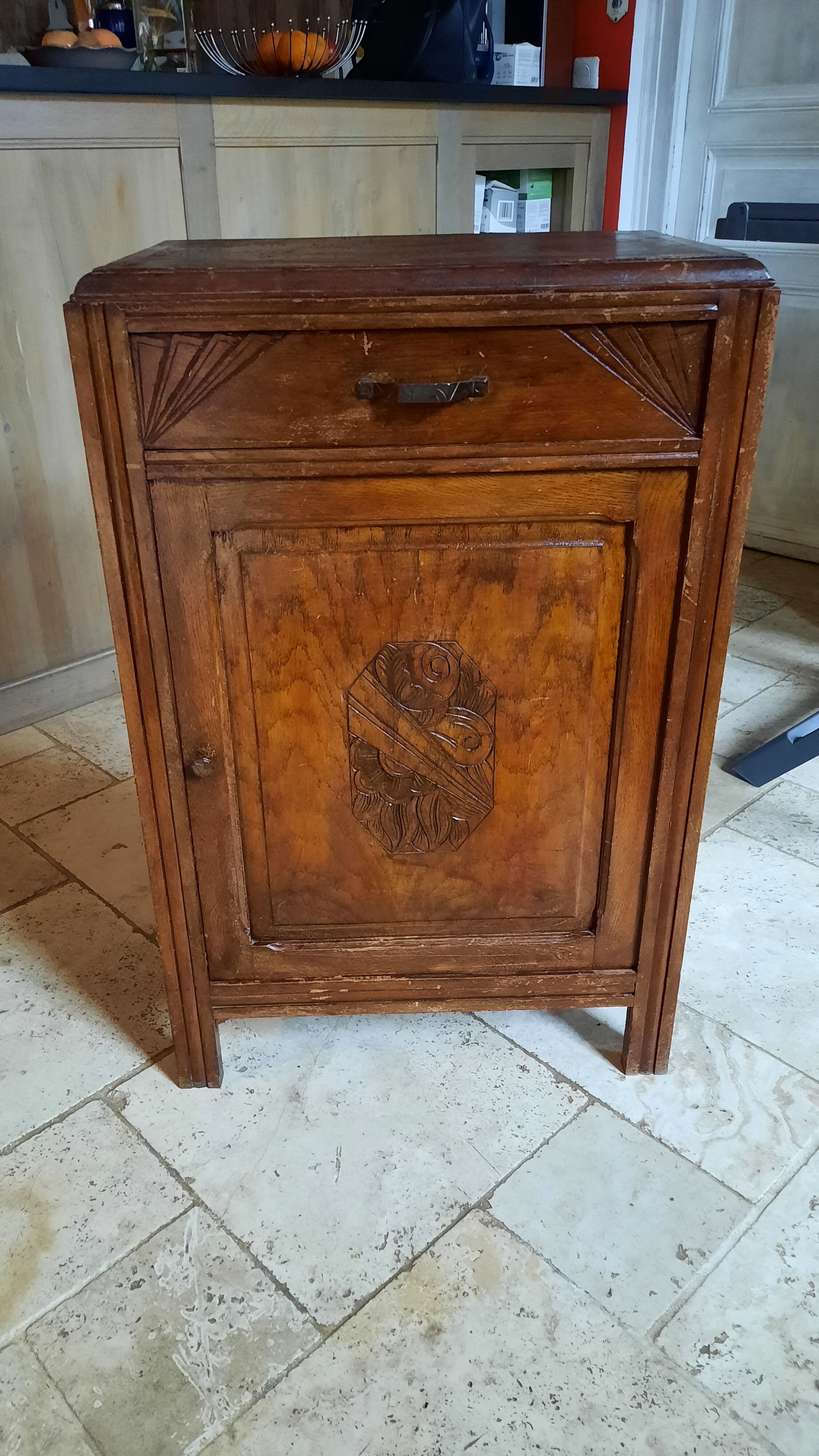Low art deco style sideboard