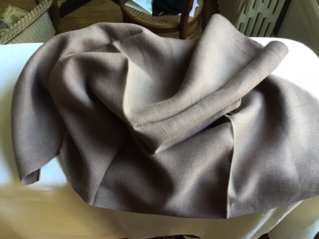 19th linen kitchen tablecloth 70x107