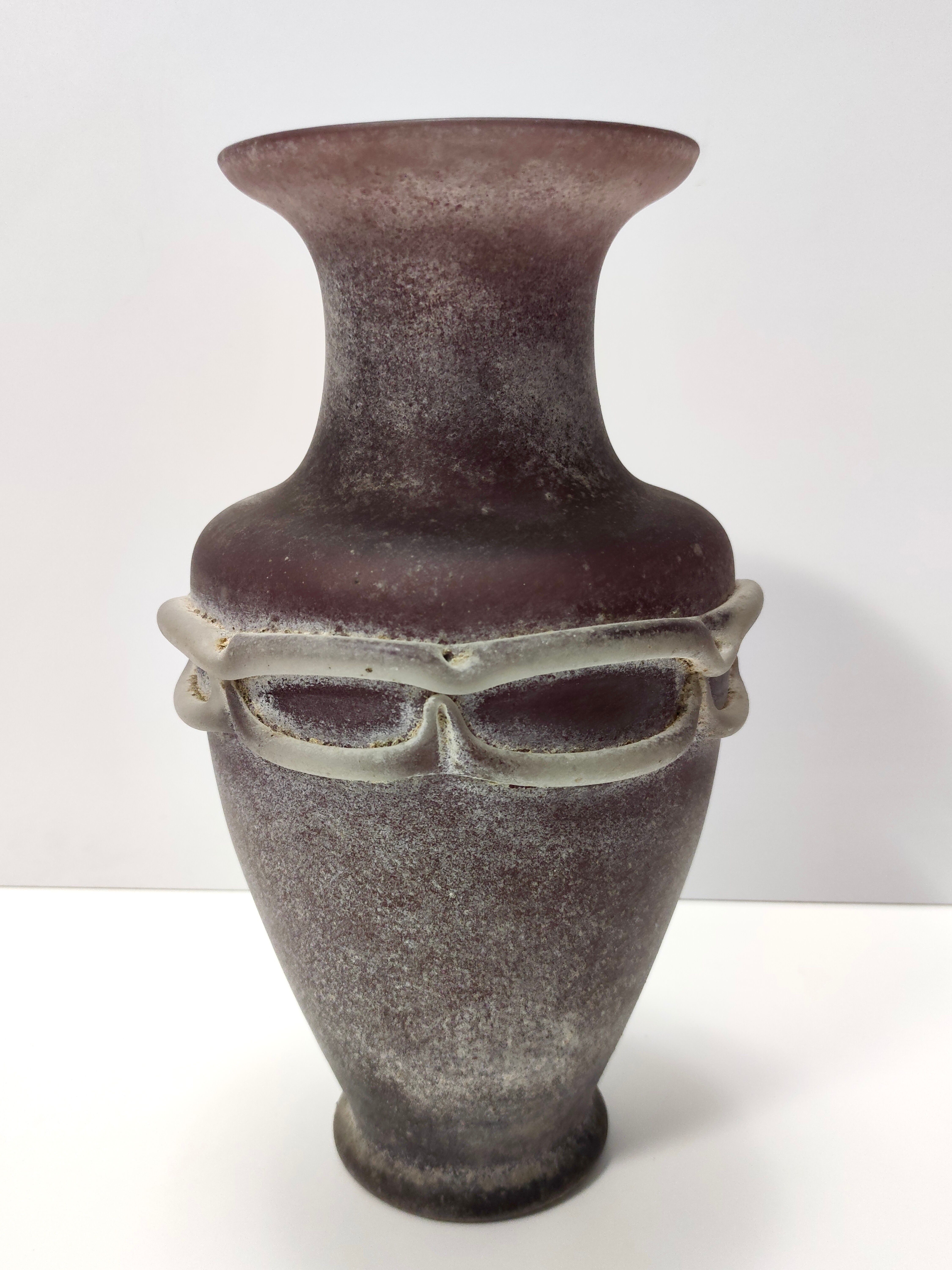 Scavo glass vase Italy