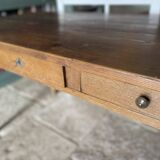Old desk table with drawers