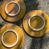 3 small plates 18 cm Ferlay Vallauris