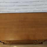 Chest of drawers 3 drawers golden oak compass feet