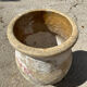 Ancient terracotta pottery jar