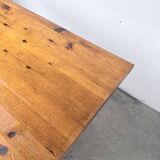 Mountain furniture table made of solid pine