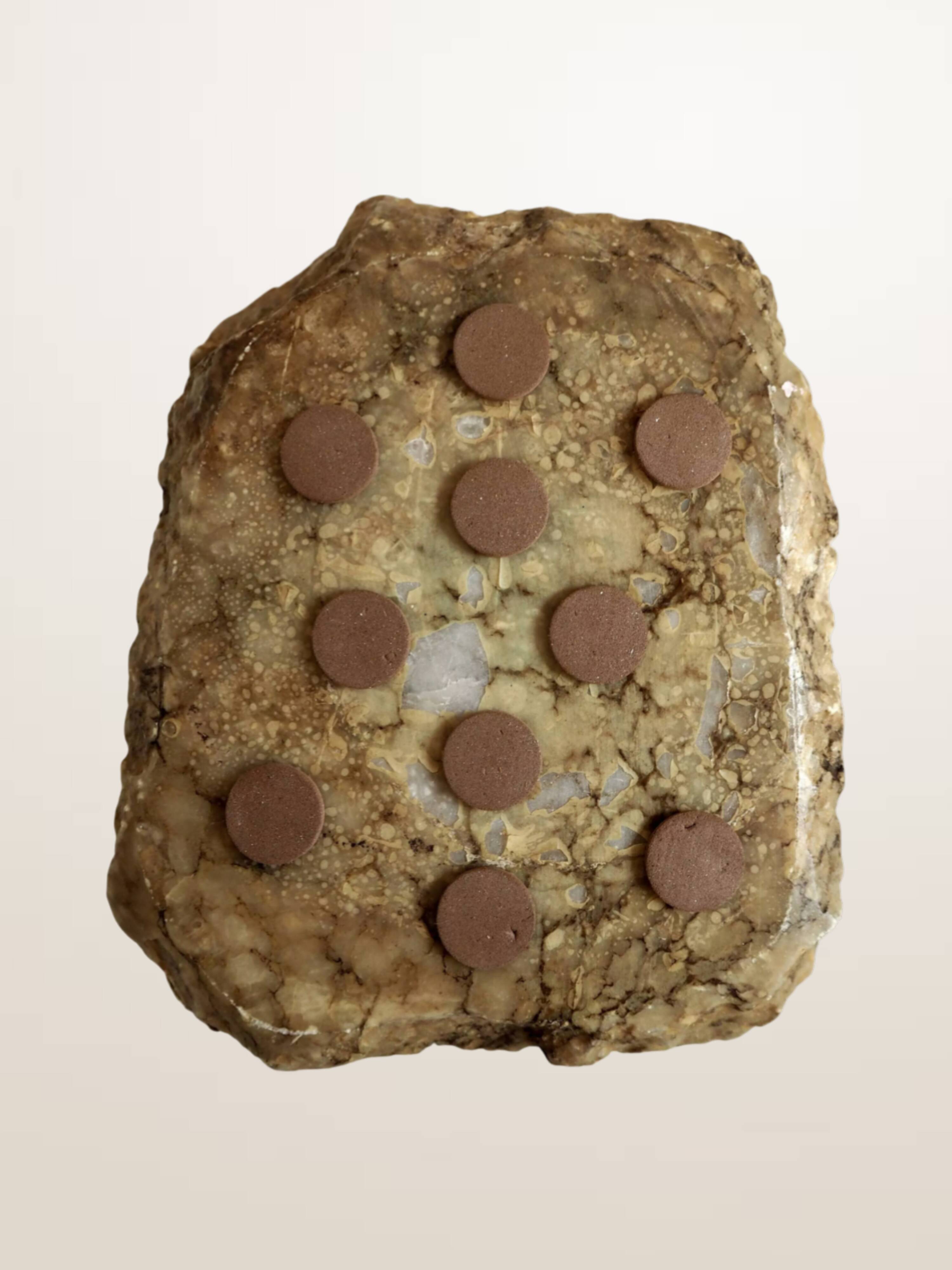 XL stone table ashtray