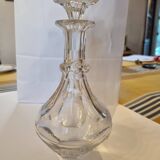 Piriform crystal decanter - 19th