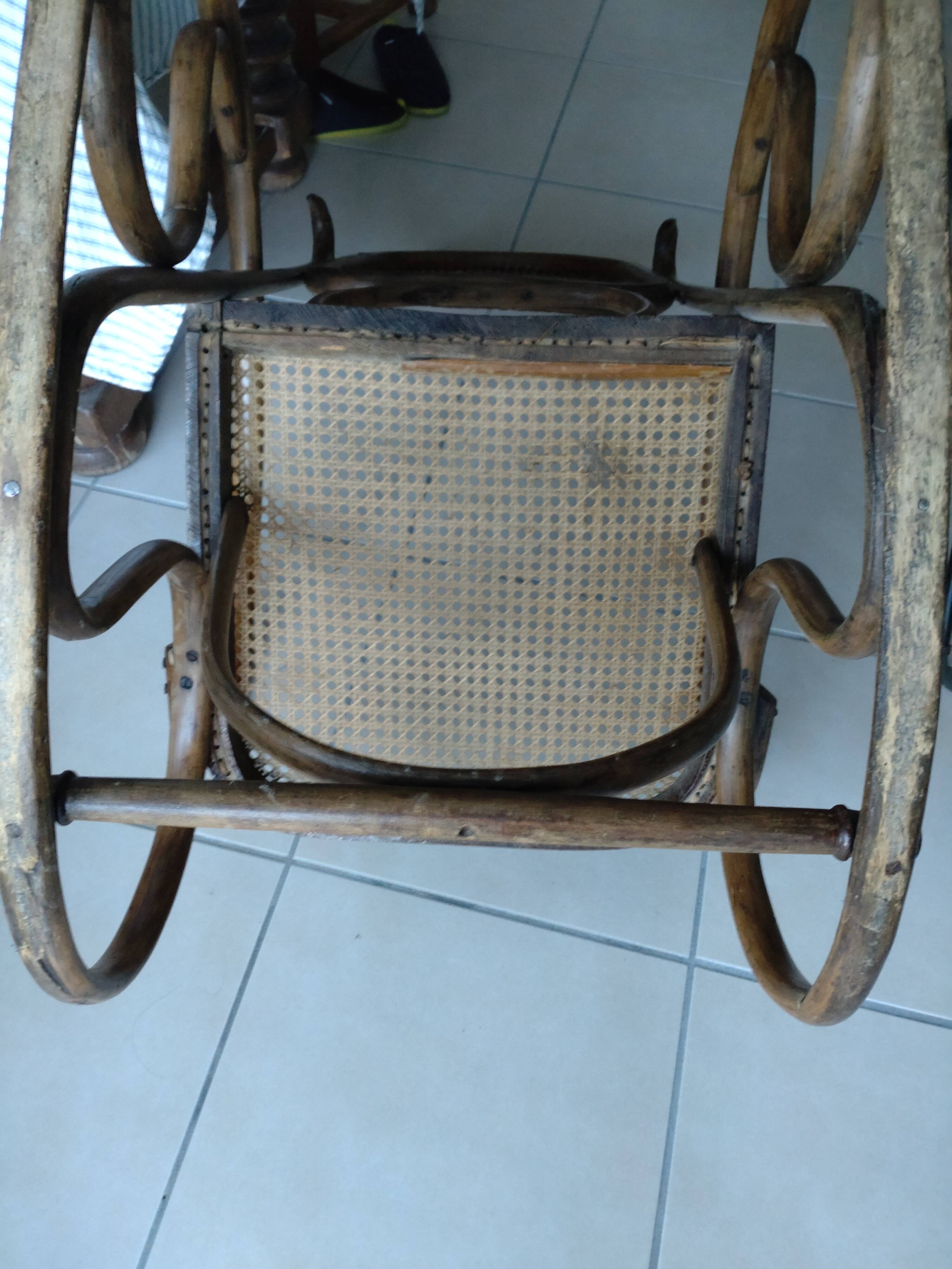Thonet-style rocking chair