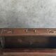 Small storage cabinet in carved oak – circa 1930