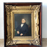 Portrait signé et daté 1853