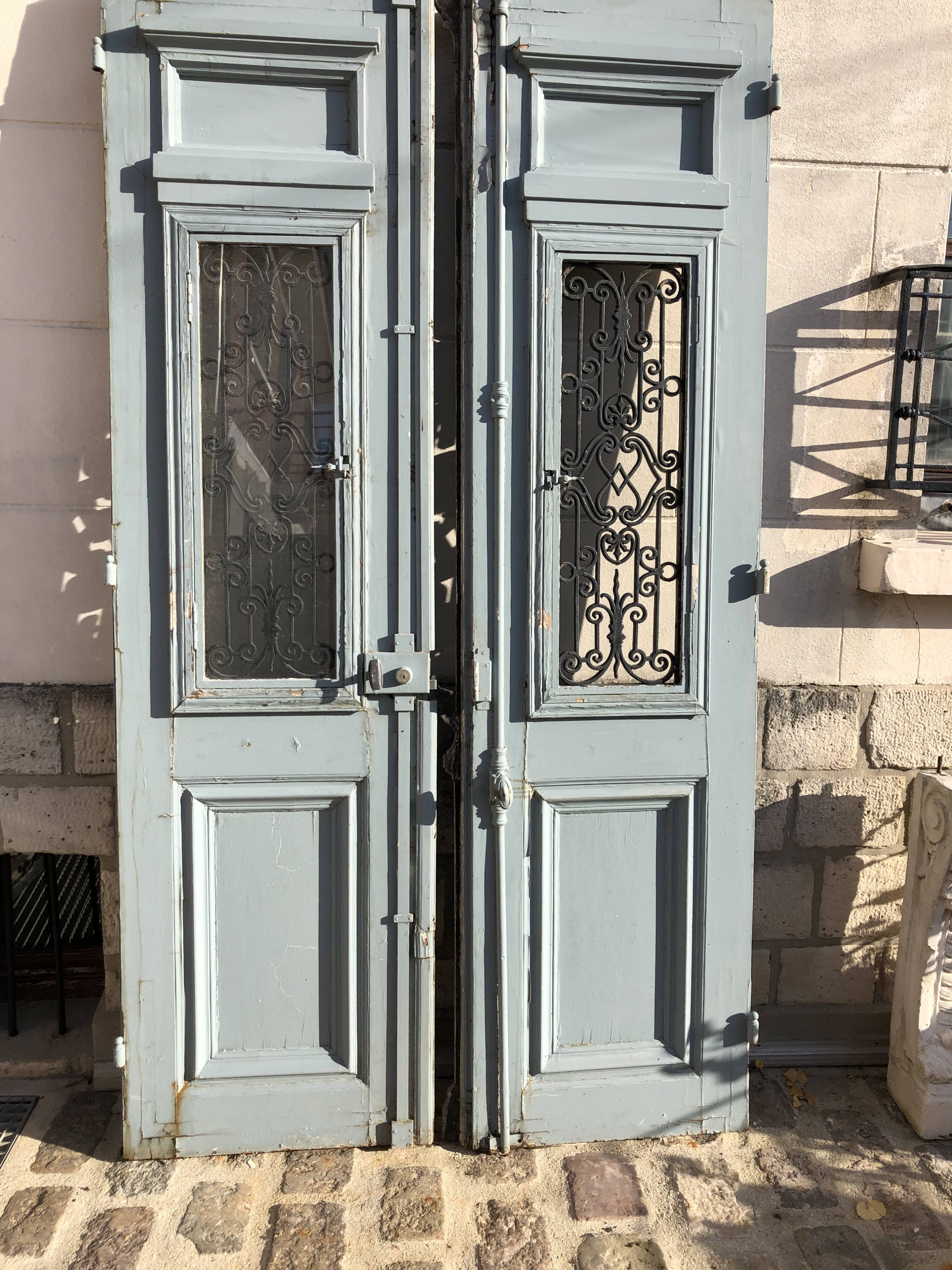 Entrance door double