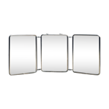 Mirror barber triptych 21x49cm