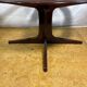 Vintage G-Plan Round Coffee Table & 4 Nested Stools | 1970s | Mahogany & Gl