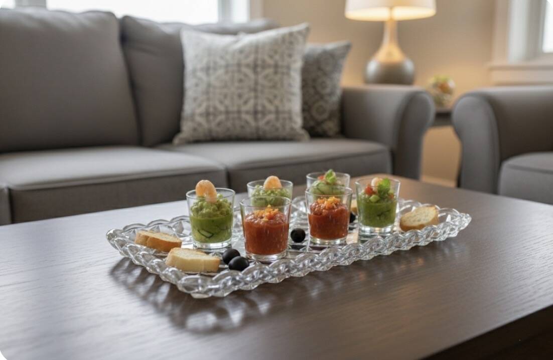 Pressed glass service plate with diamond points, 1950s