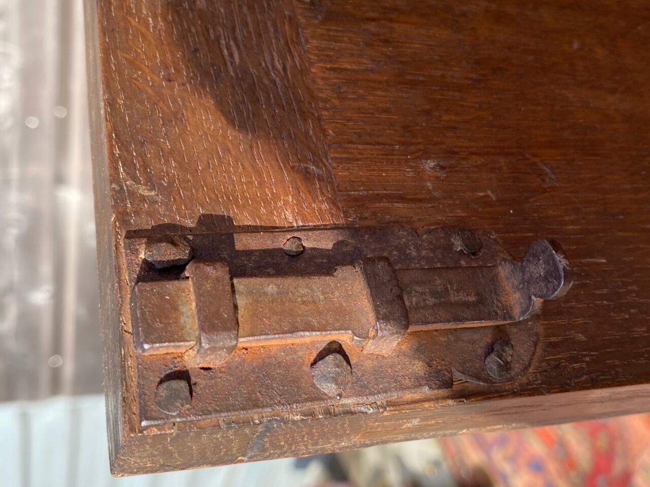 Writing desk in mahogany from Louis XVI 18th century