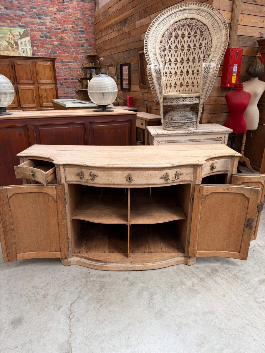 Buffet de château en chêne XIXème