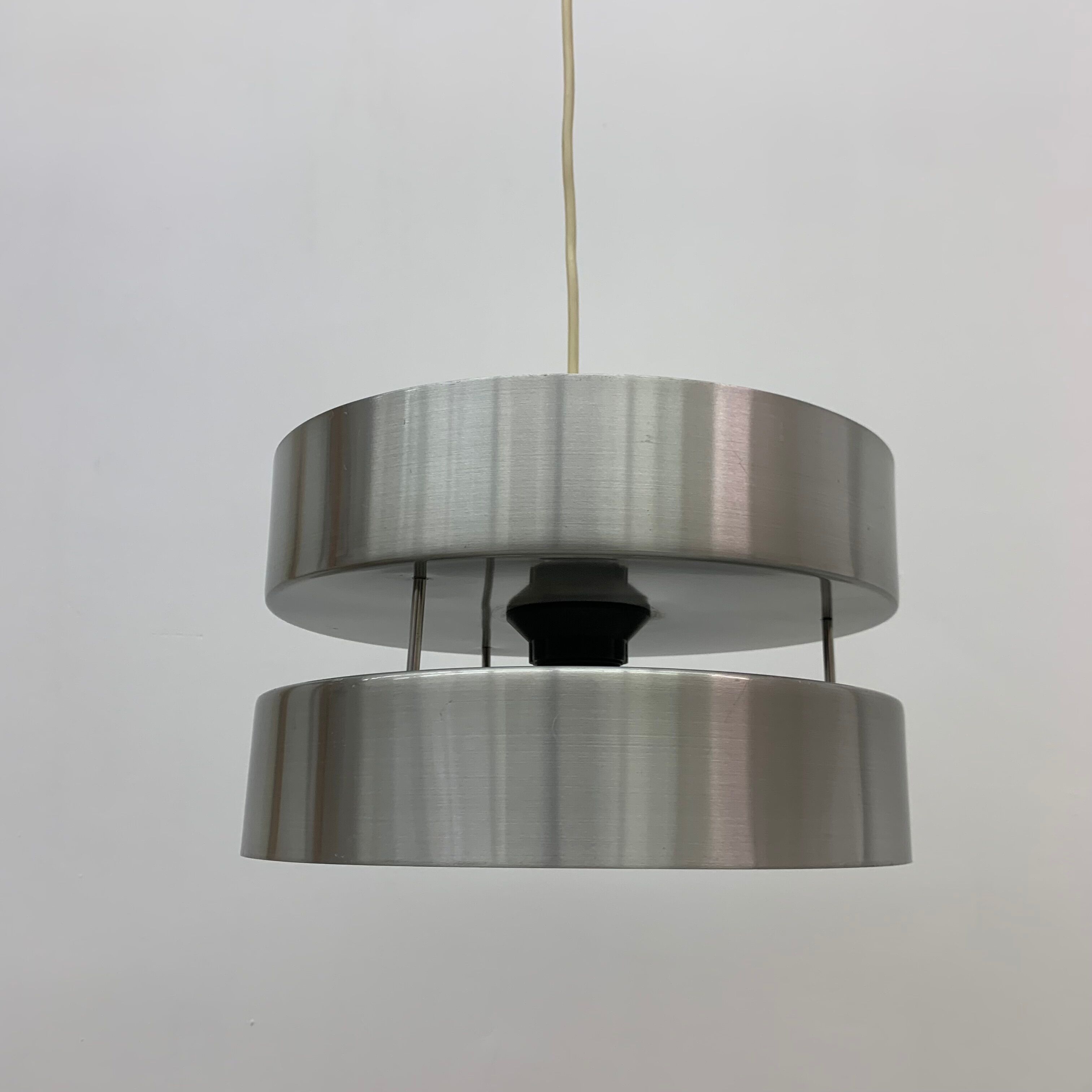 Hanging lamp aluminium design , 1960