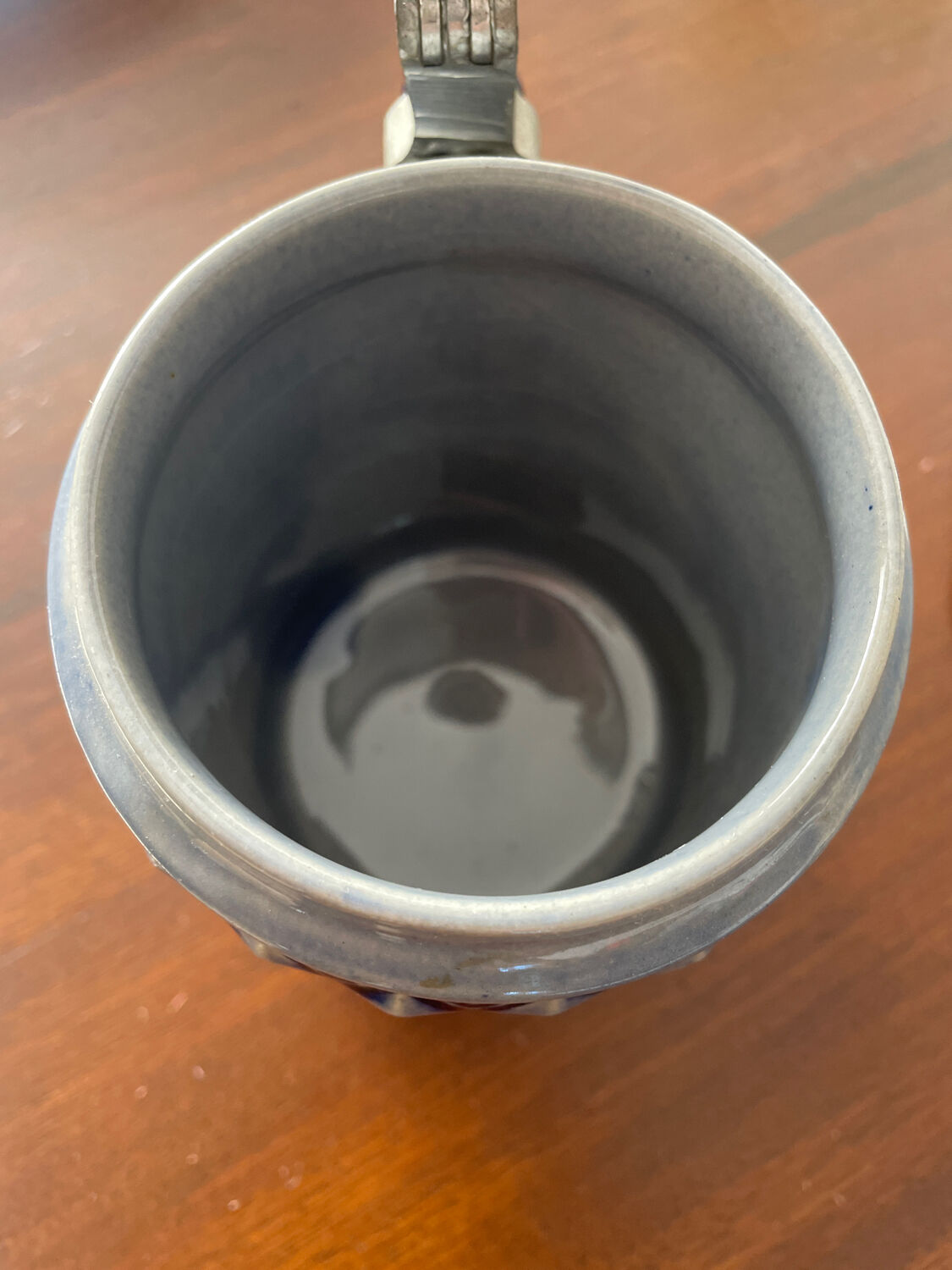 Westerwald stoneware beer mug.