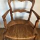 Provençal straw chair