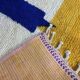Handmade traditional Beni Ourain rug, size 140 x 260 cm.