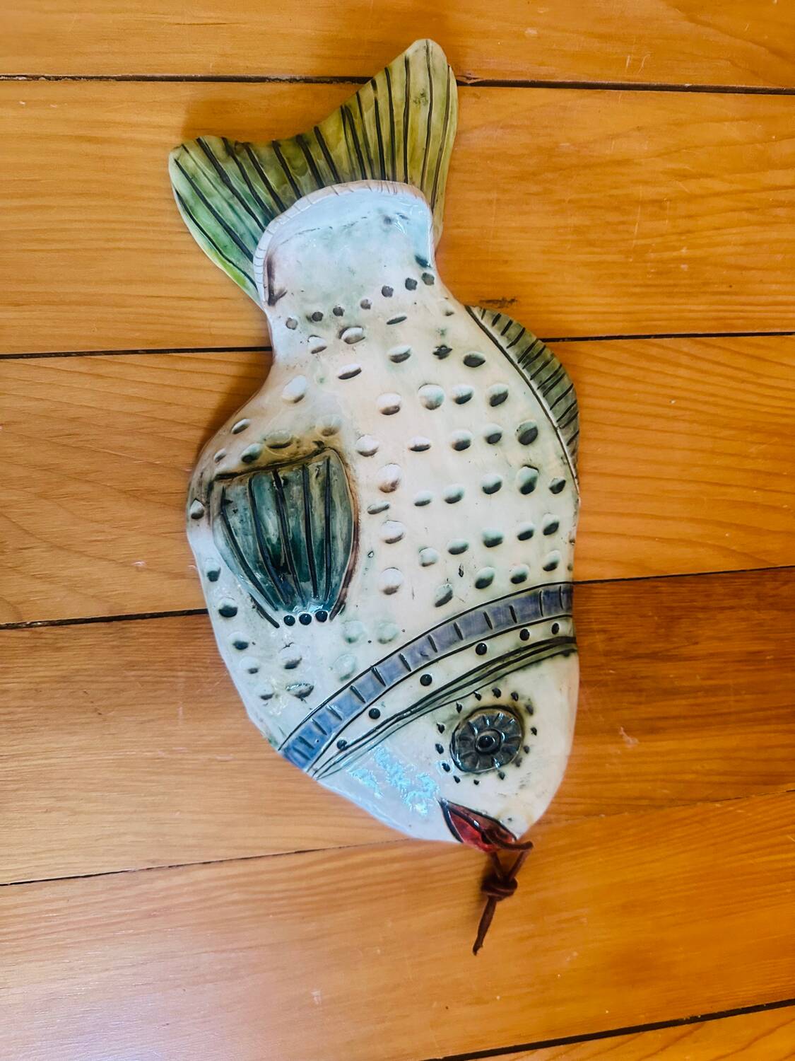 Vintage ceramic fish